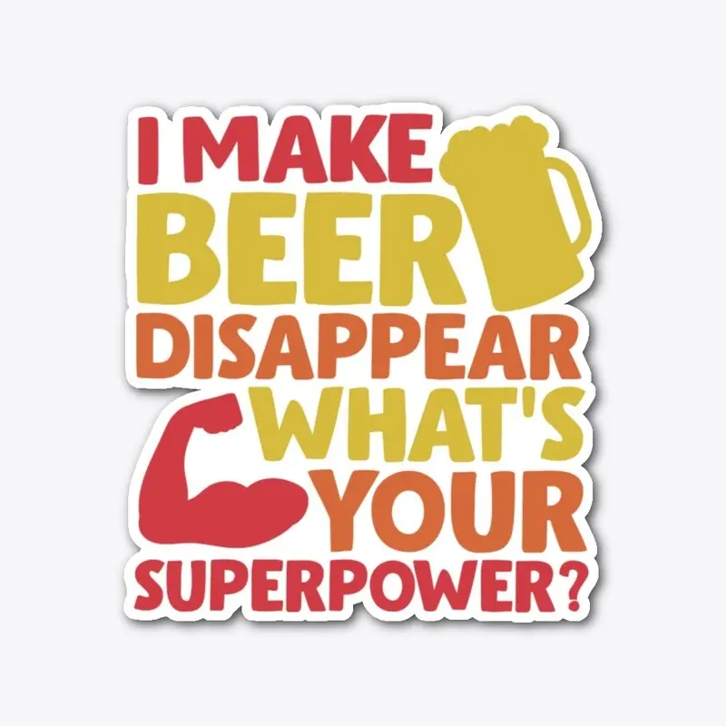 I Make Beer Disappear